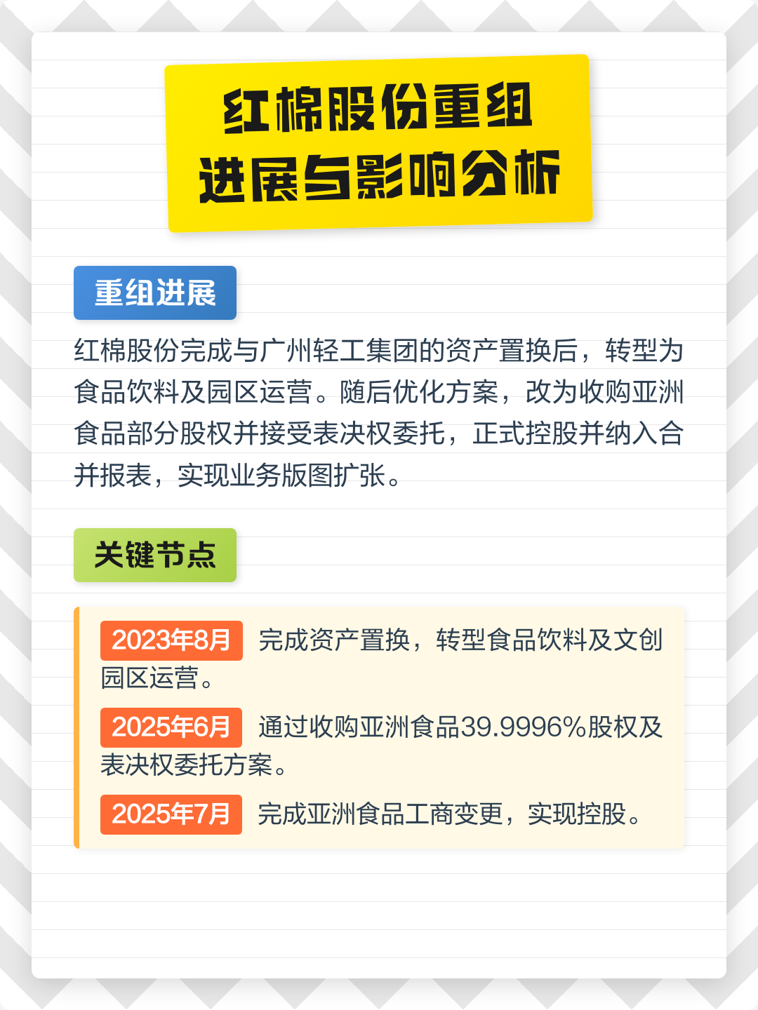 郑州市食品资产重组(食品资产重组案例)